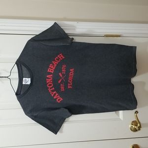 3/$6 Daytona Beach Florida gray t-shirt sz S